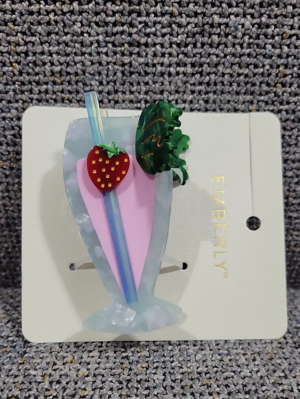 EMBERLY Acrylic Hair Claw Clip (Pick One)